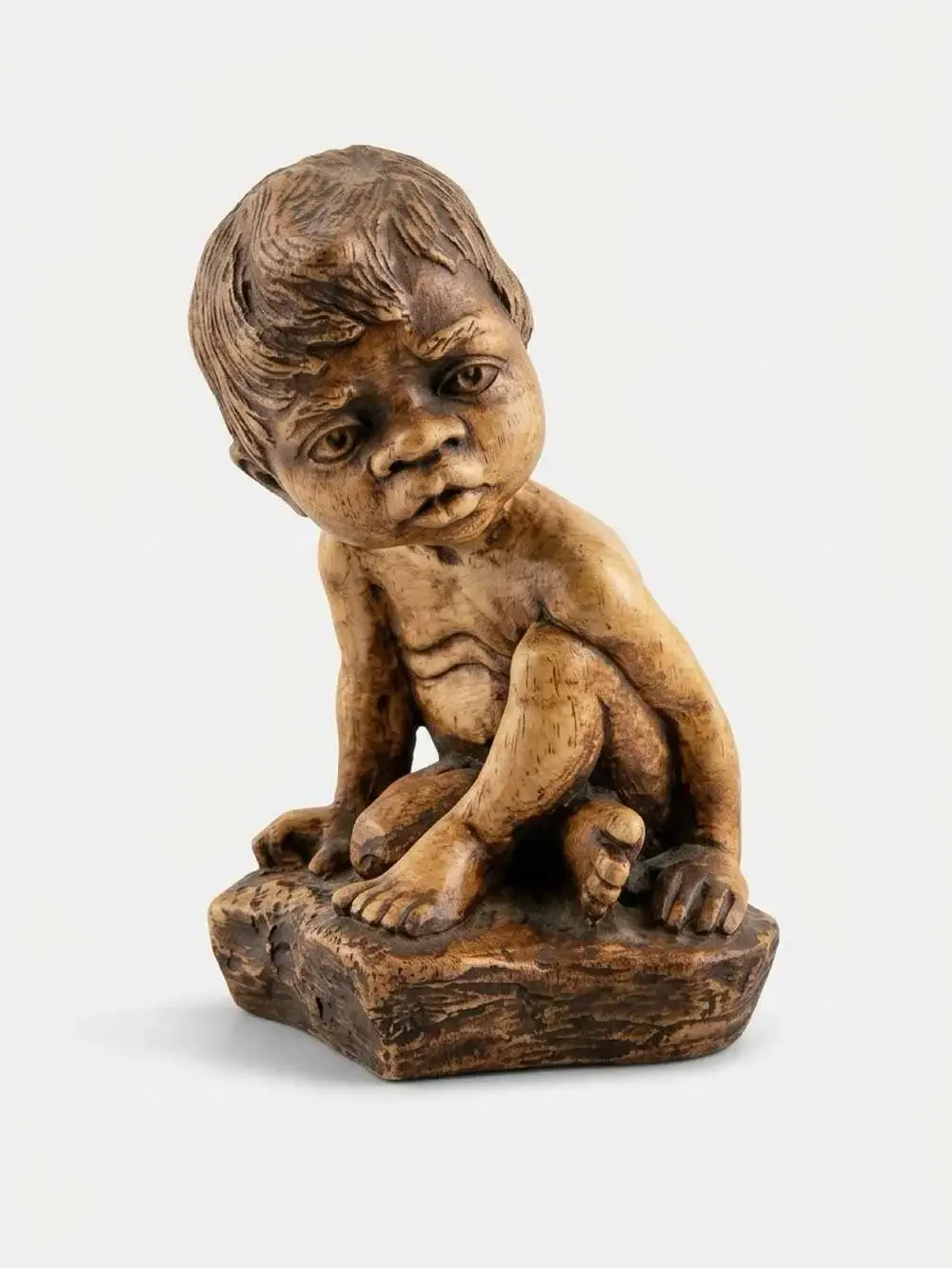 Edm Australia Handcrafted Mythical Child Imp Statue Sculpture Figurine